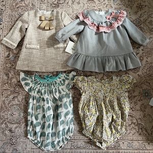 Girl’s Dress/Romper Bundle - size 18M